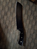 Black Machete w/ Wood Handle #3029