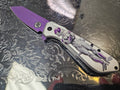 Frieza Purple Folding Knife