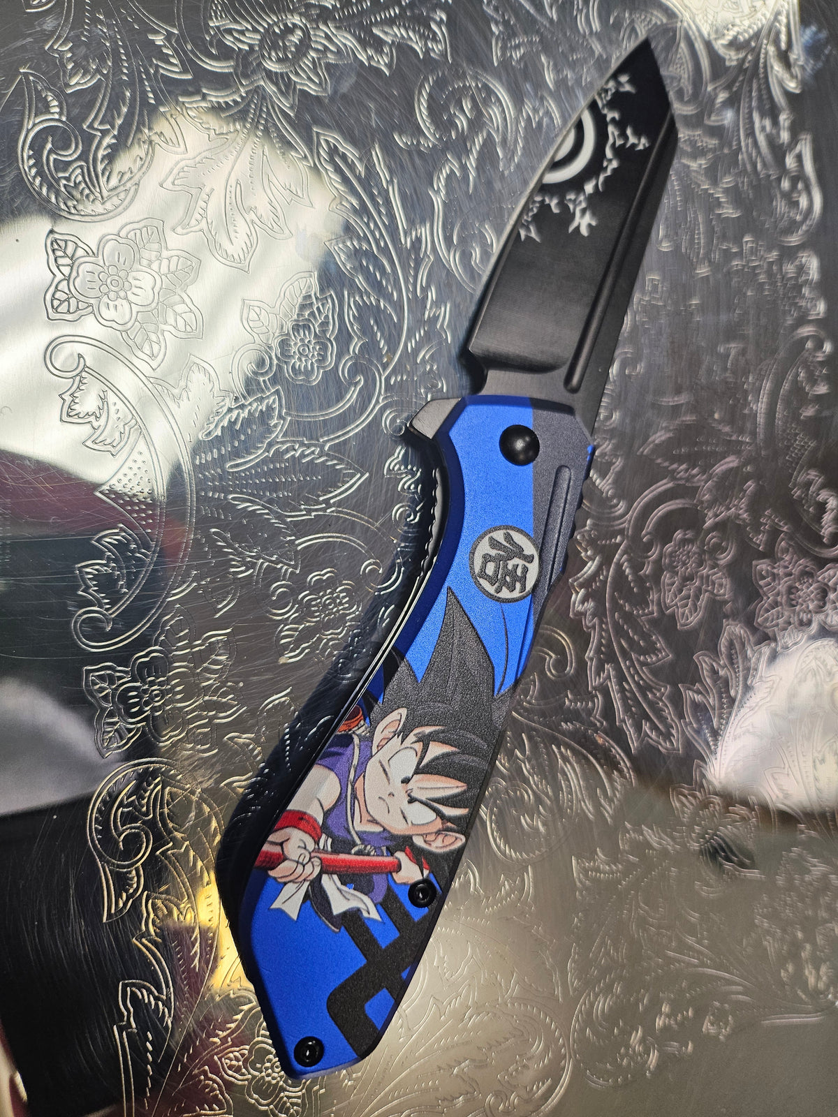 Kid Goku Dragon Ball Z Blue Knife