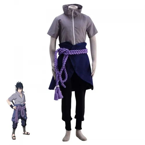 Sasuke Grey/Blue Costume # 3126