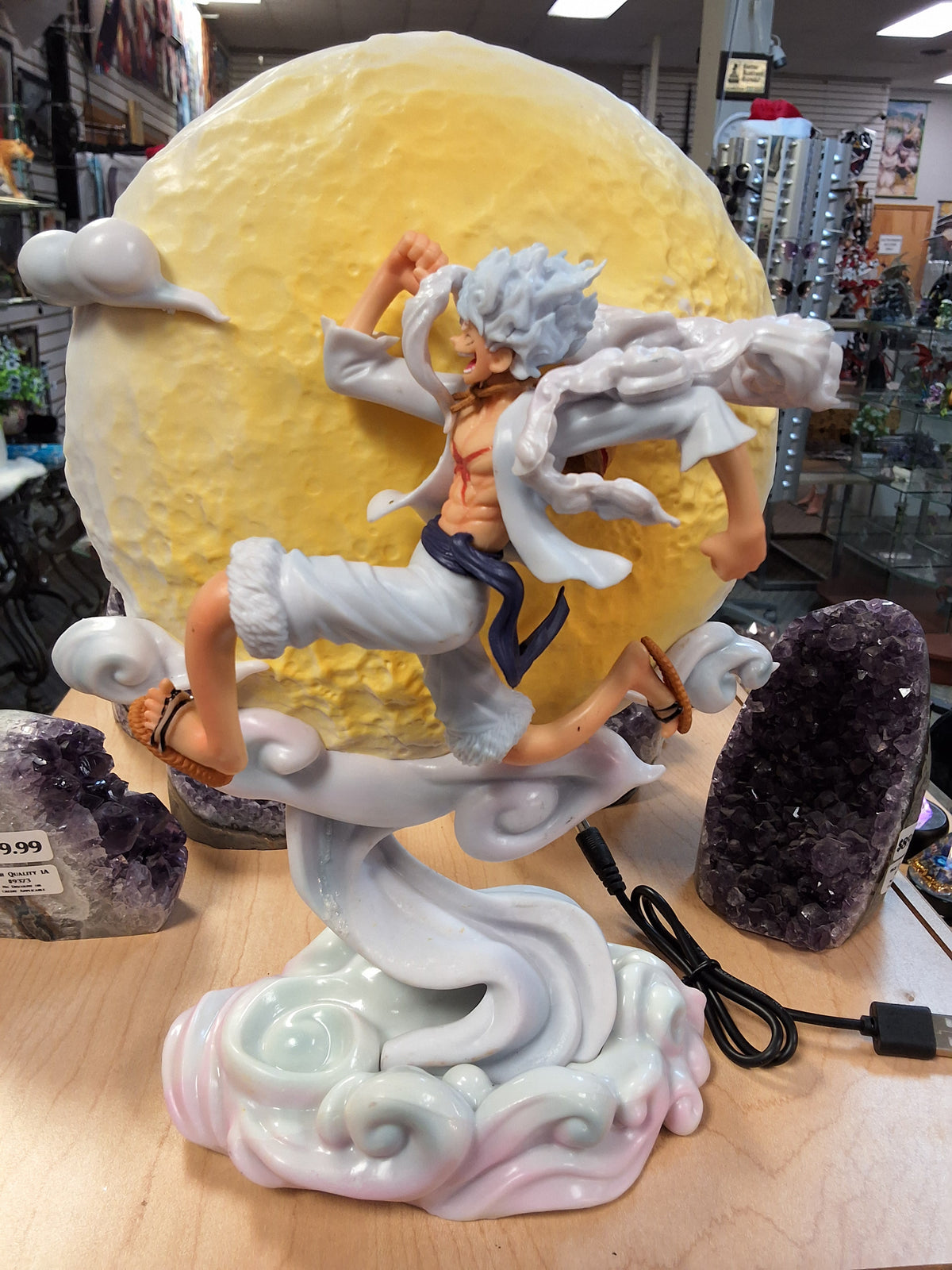 One piece moon light up display #1596