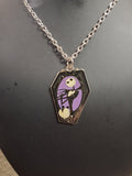 Jack Skellington Coffin Necklace #2013