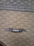 Black symbol Batman Double Folding Knife #3039