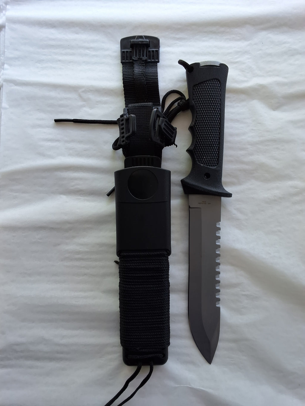 Hunting knife with Hidden Compass and Compartment #2073