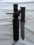 Hunting knife with Hidden Compass and Compartment #2073