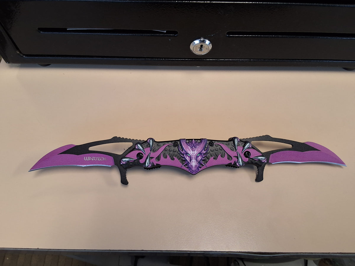 Purple Dragon double blades
