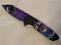 Purple cat demon knife