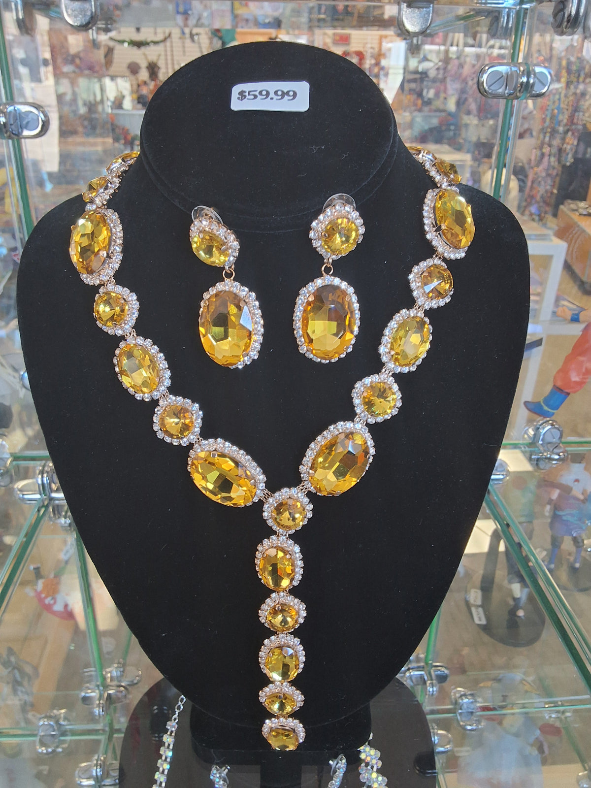 Canary Yellow Necklace