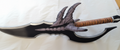 Solo Leveling purple/tan Venom Fang foam sword #1432