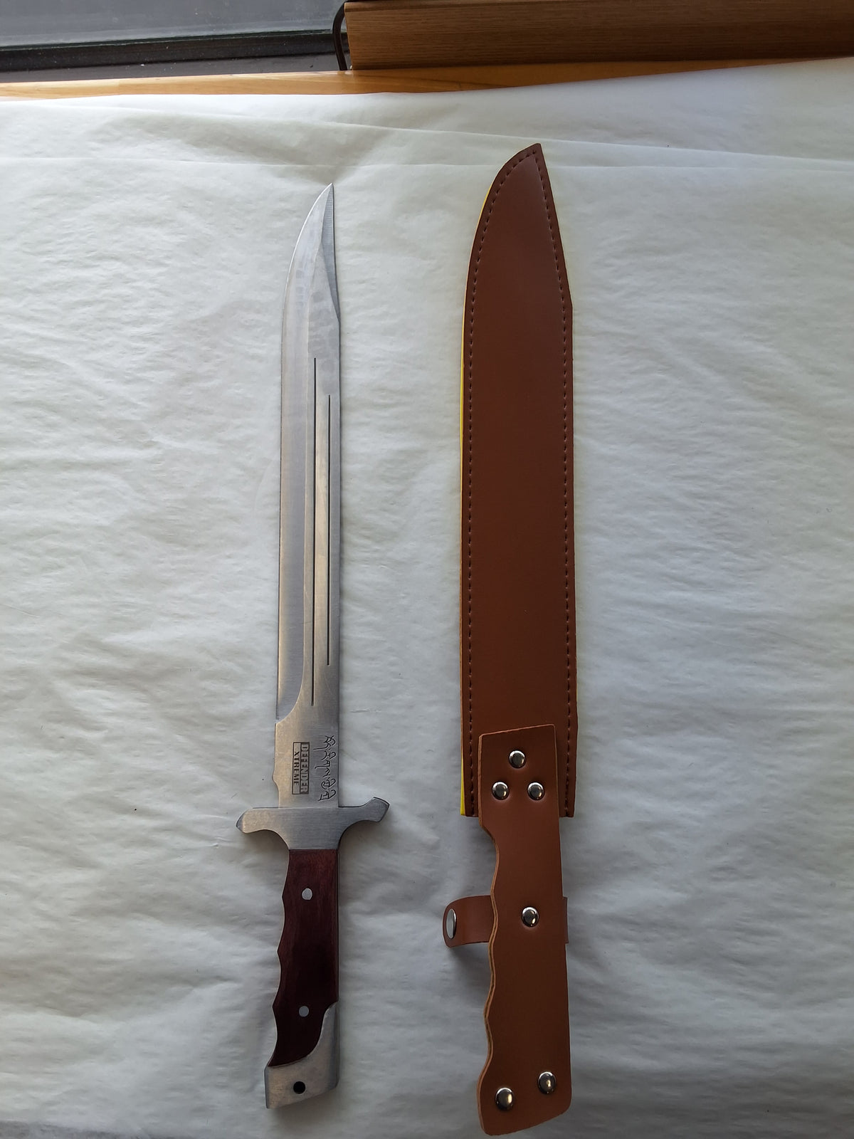 Long Knife Signed