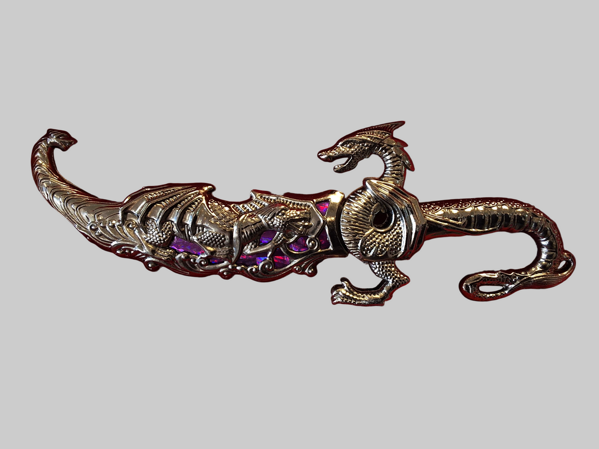 Dragon Dagger with Purple inlay #1477