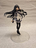 Puella Magica Madoka Hakemi Homura Black-haired girl in short gray and white dress #1538