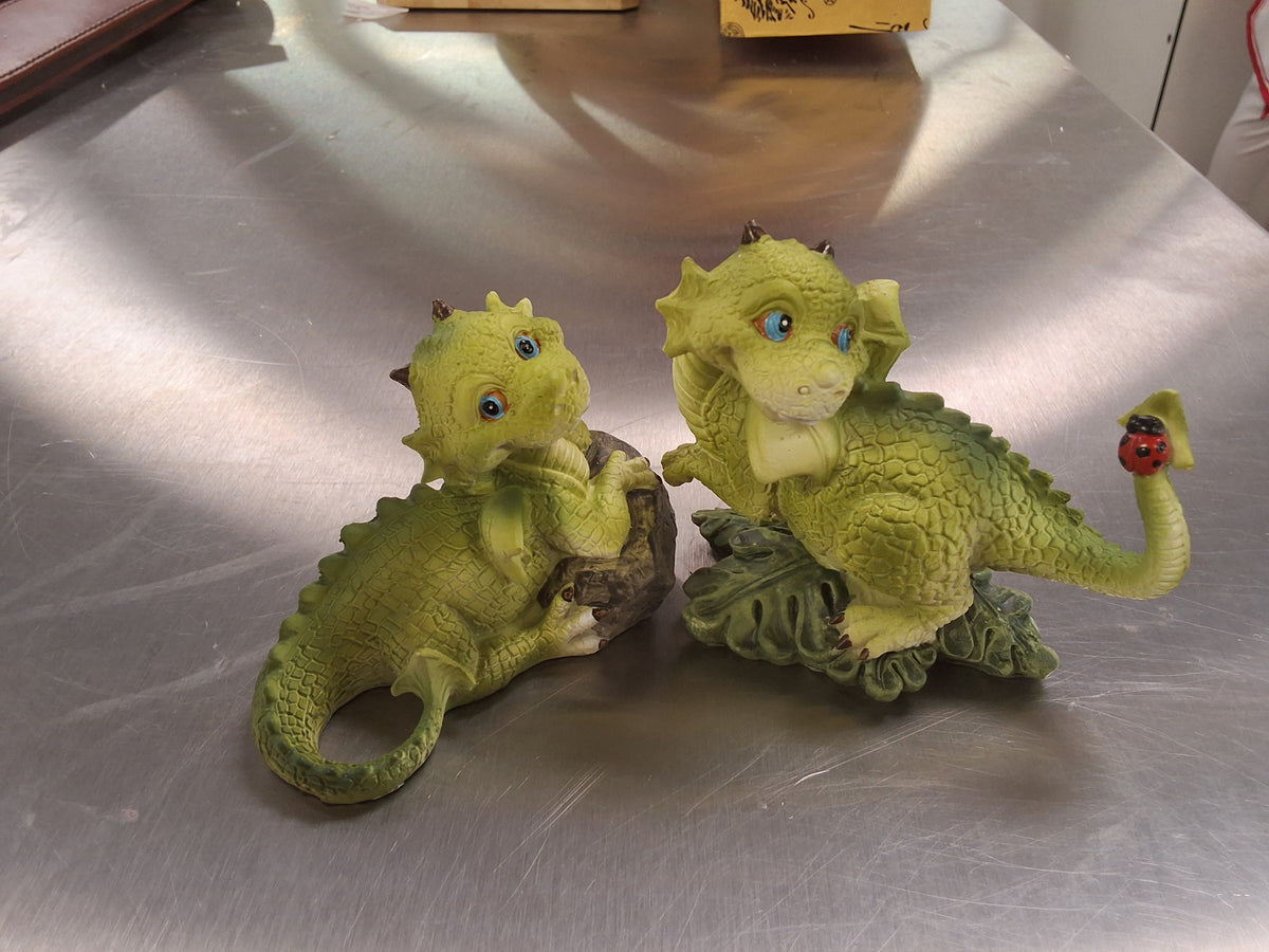 Two Dragons with a Ladybug