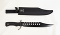 Long black Bowie Knife