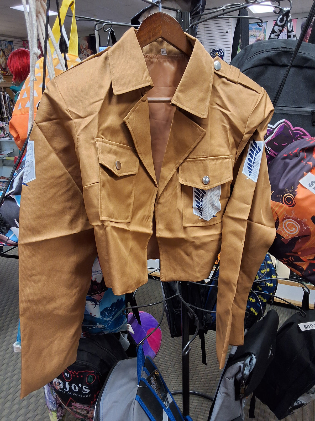 Attack on Titan Short Jacket #1821