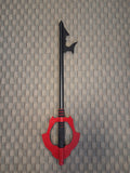 Key Blade Red Handle Black Shaft