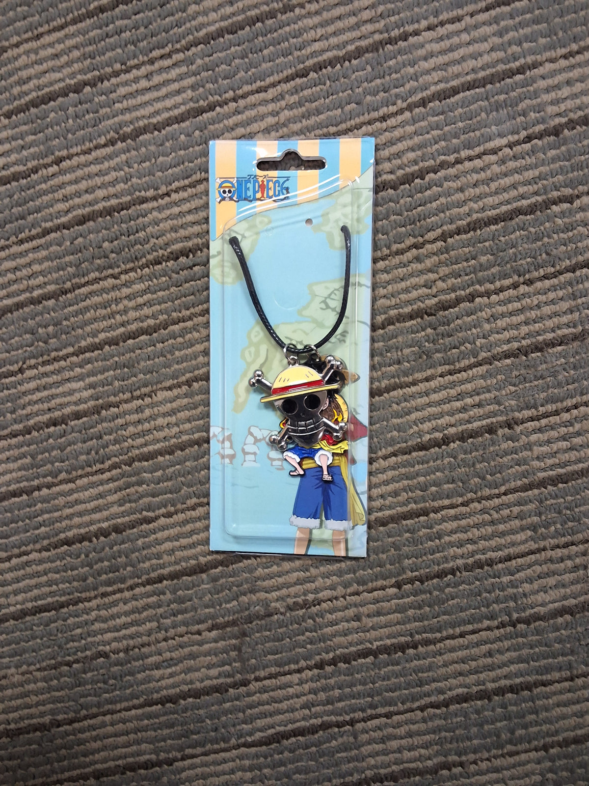 #1617 One Piece Straw Hat Necklace