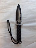 Punisher Black and Silver Blade Dagger #2161
