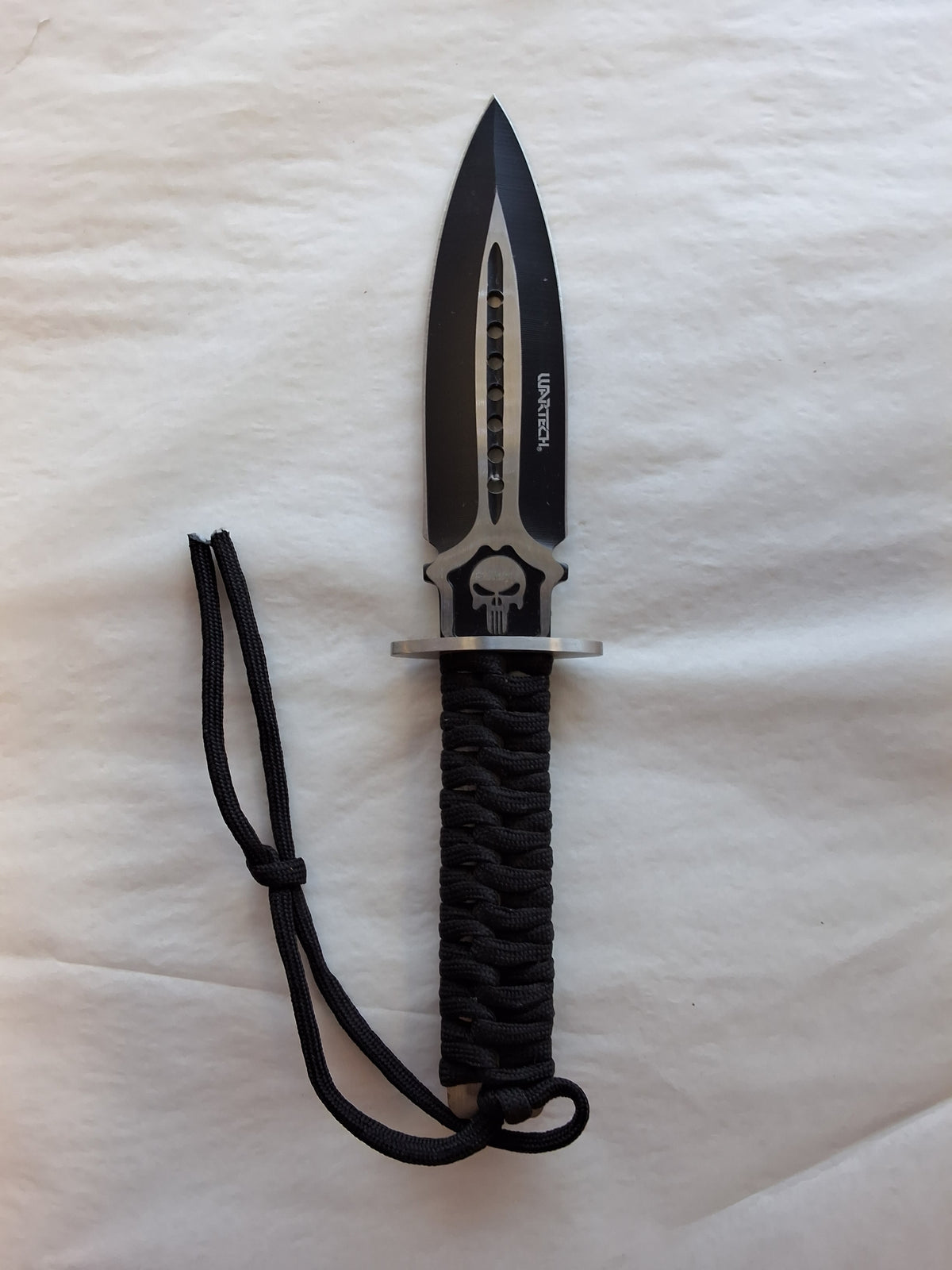 Punisher Black and Silver Blade Dagger #2161