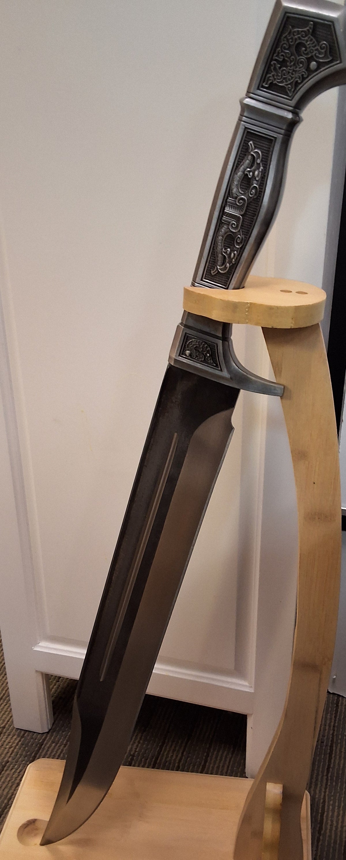 1060 Tempered Steel Medieval Machete #3153