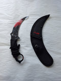 LRG BLK Karambit, Lava River