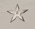Single 5-point Throwing star