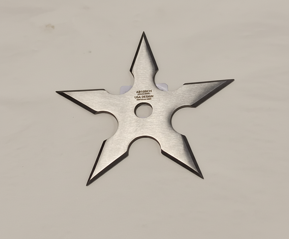 Single 5-point Throwing star