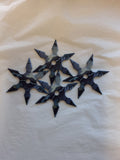 Set of 4 6 point Throwing Stars w/ Dragons #3083