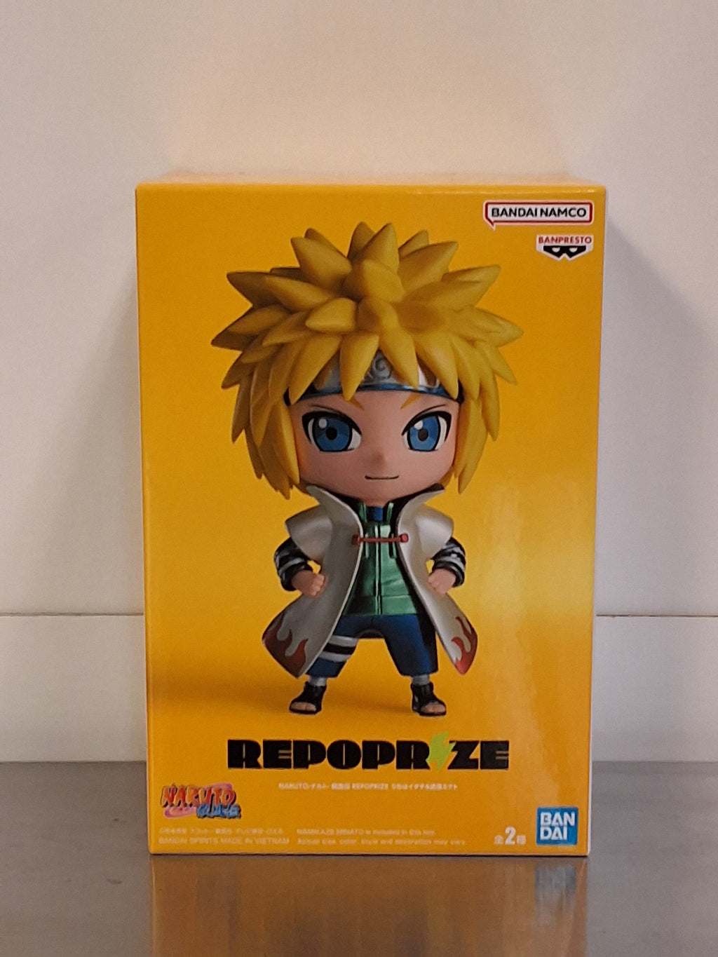 Naruto Minato Repoprize Figure with flame jacket