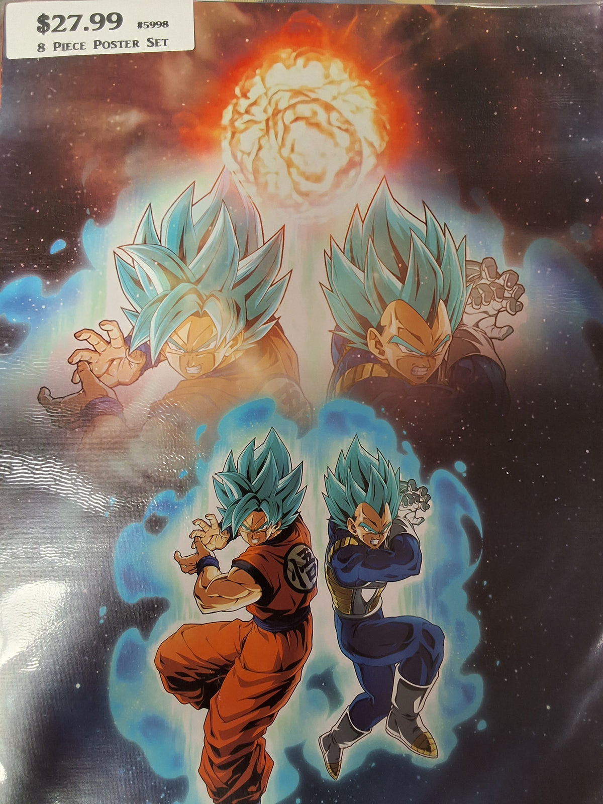 8 Piece Poster Set
