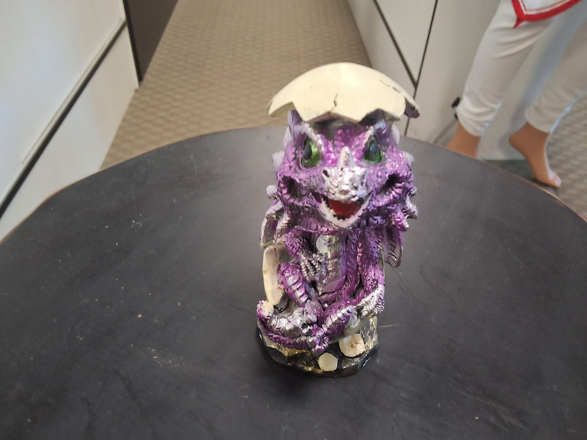 Purple Baby Dragon Bobblehead