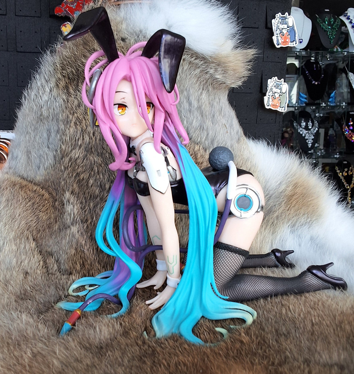 Bunny Girl Pink/Blue Hair #1830