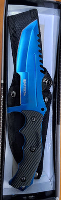 Tanto Blue Tactical Blade w/ Sheath #2052
