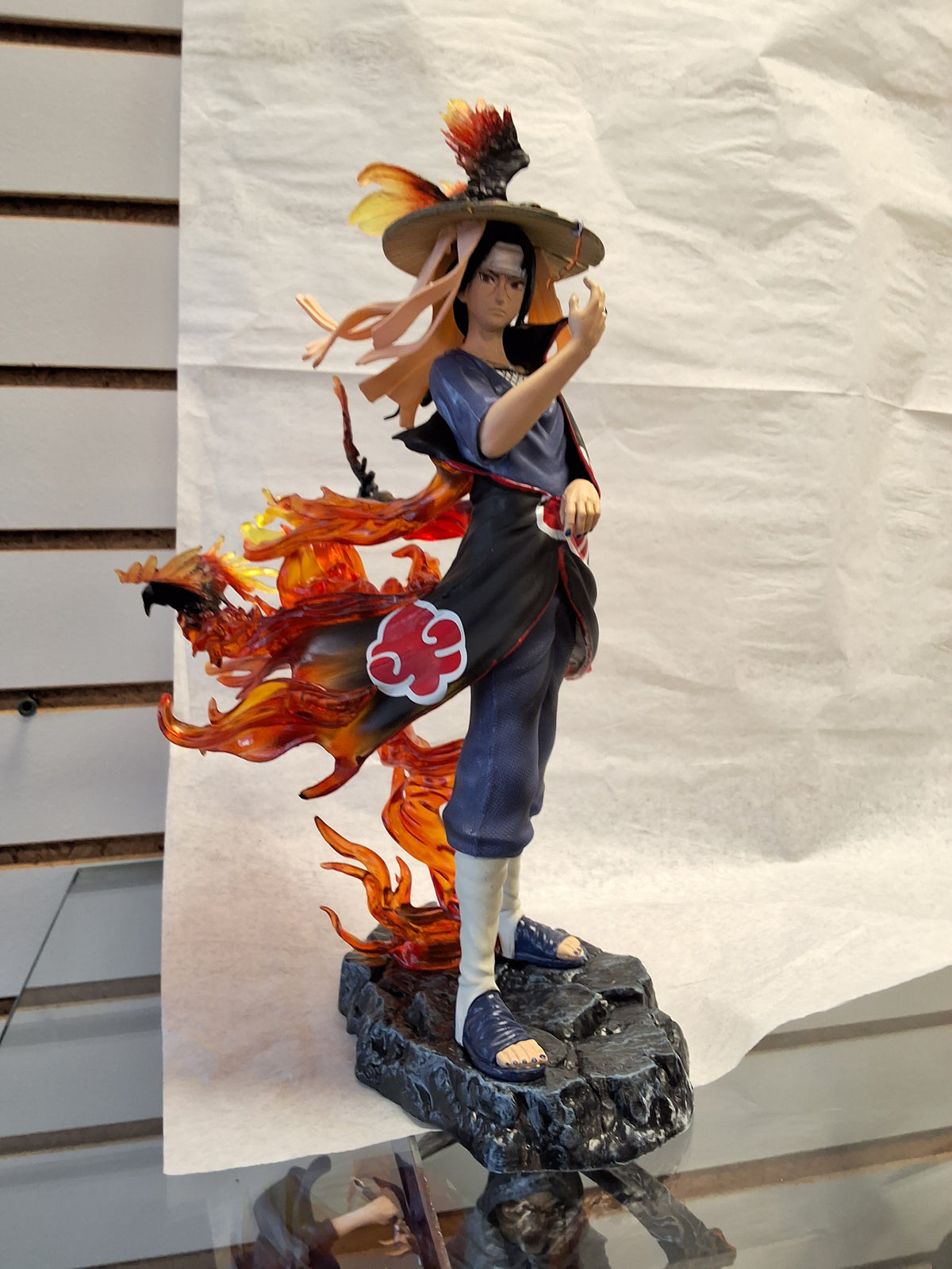 Itachi With Flame Coat and Hat #9810