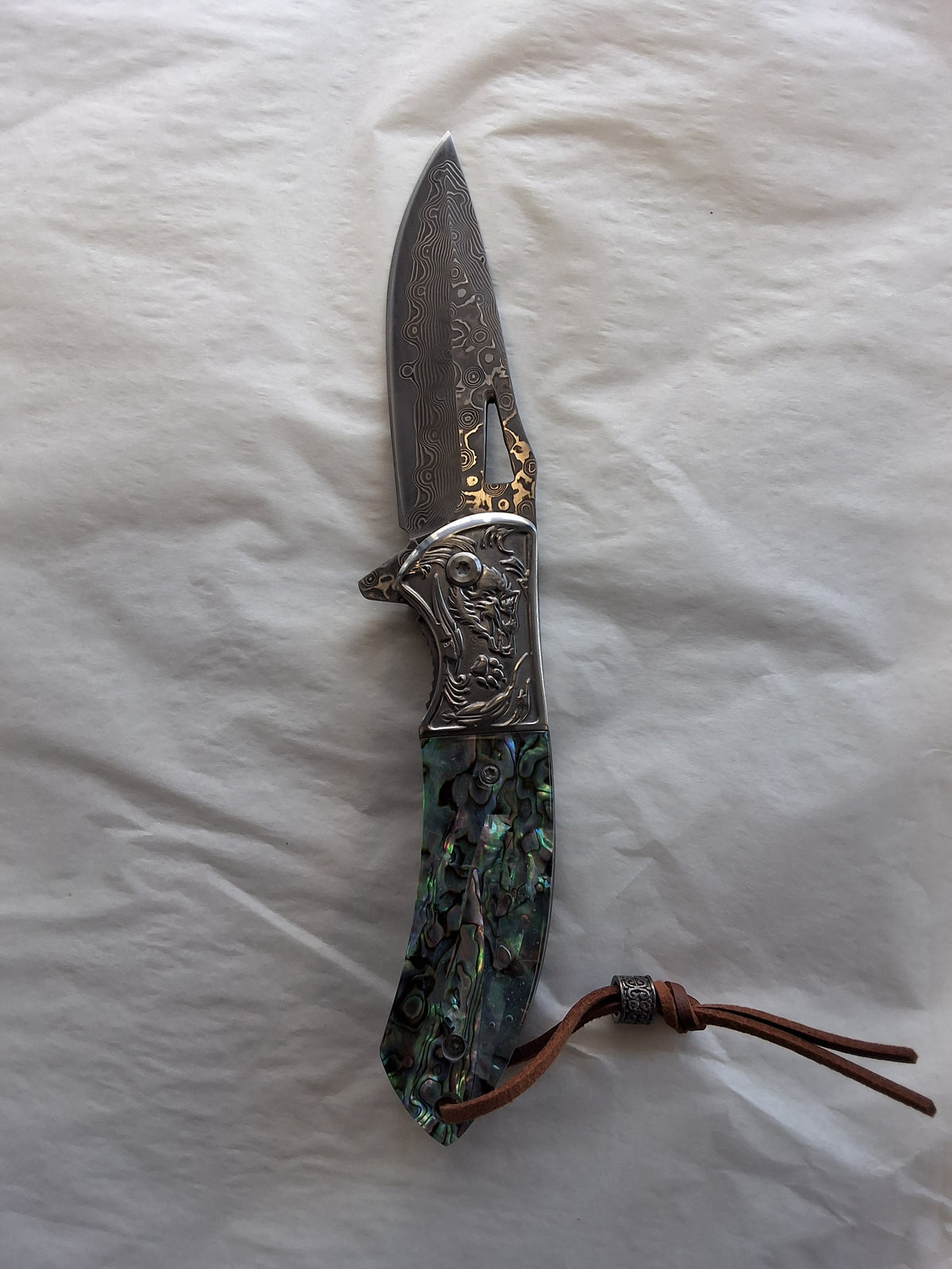 SIGMA Genuine Damascus with Wolf #3175