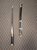Black And Gold Ornate Sword