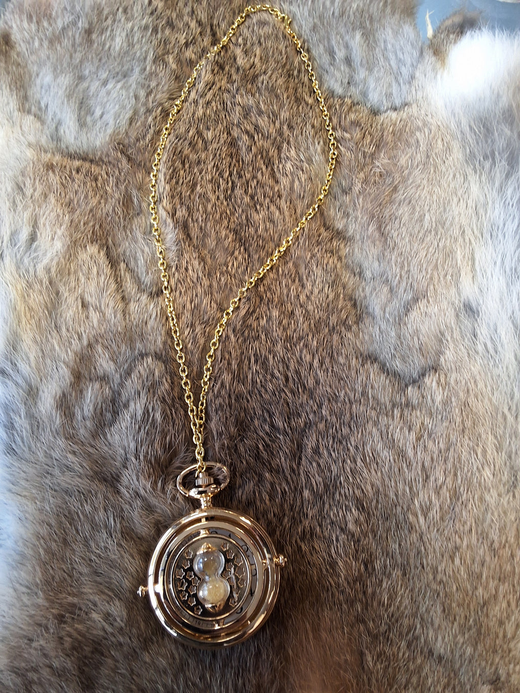 Hermione Hourglass Necklace & Pocketwatch #9615