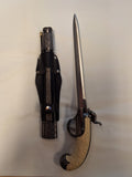 Ornate Pirate Flintlock Pistol Dagger #3164