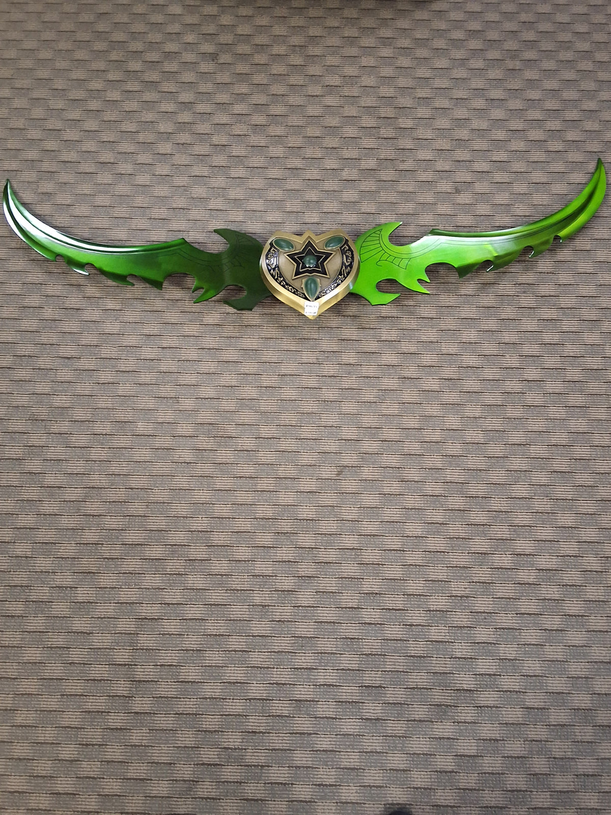 WORLD OF WARCRAFT GREEN DEMON BLADE