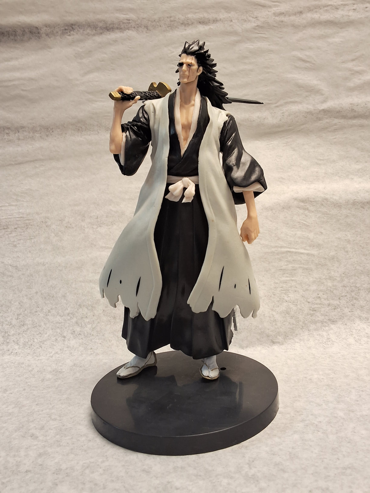 Bleach Black Haired Swordsman with Scar Face  #1574