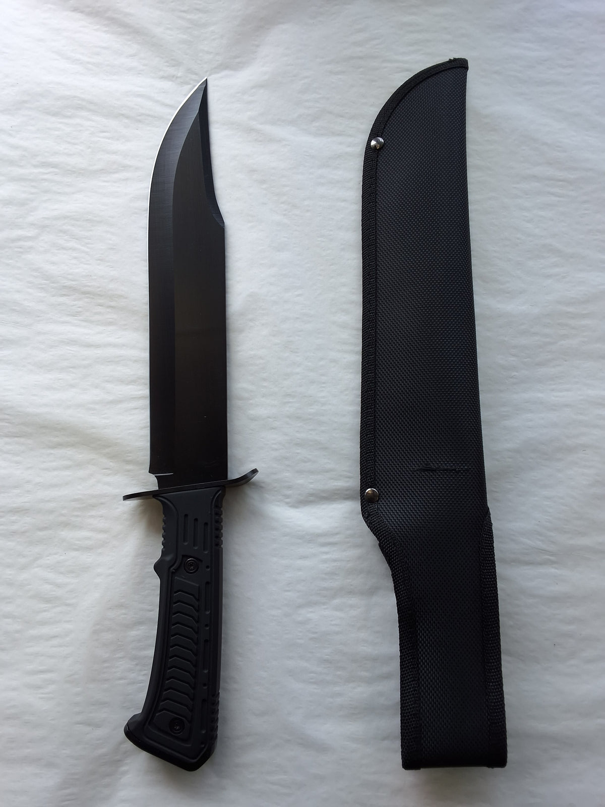 Black Fixed Rubber Handle
