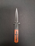 Wooden Handle Cross Folding Blade