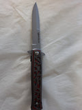 Red and Sliver Pocket Knife #3087