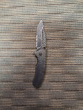 Stonewash Speckle Folder Serrated