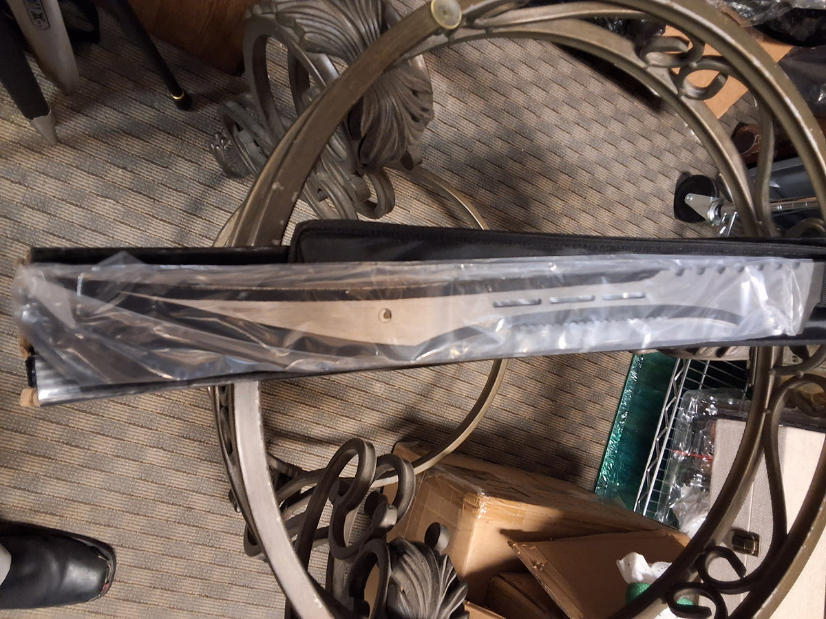 Silver Bladed Magnetic Double Swords