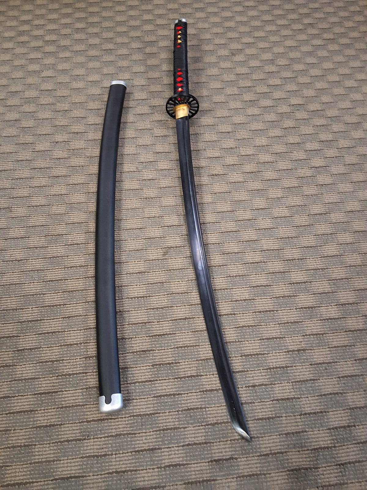 Tanjiro Battle ready full black blade