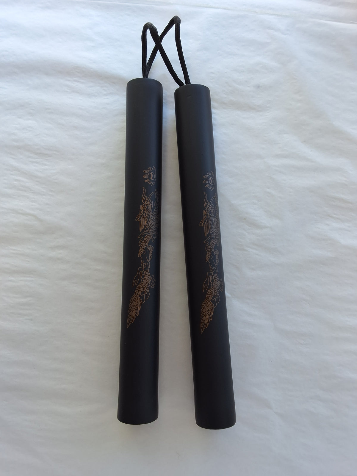 Foam black nunchucks #7446