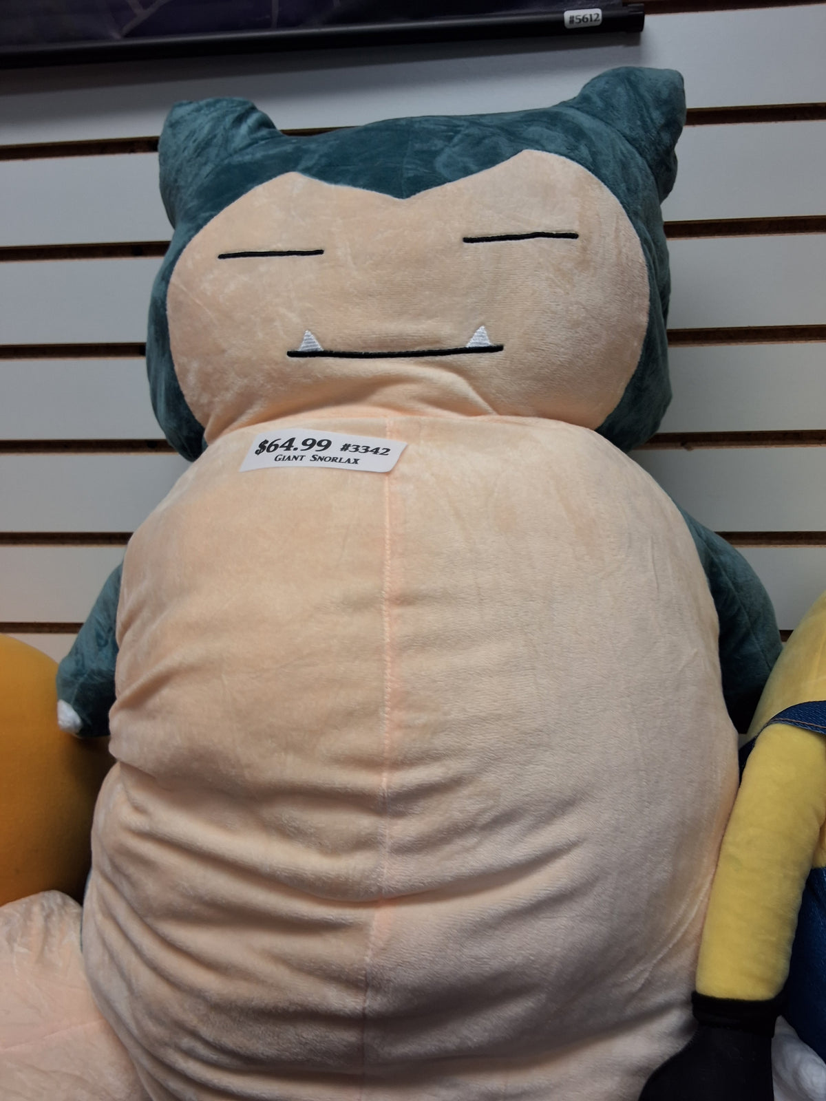 Snolax Plushie