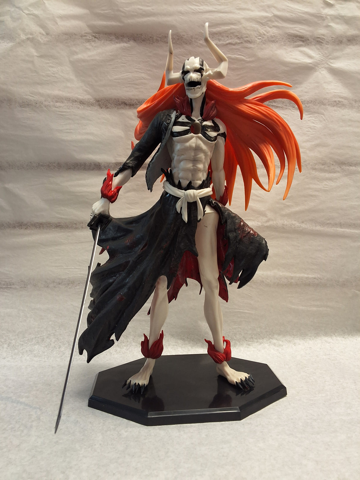 Ichigo, Large Figure with Skull Face and Orange Hair #1575
