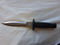 Flat Side Rubber Handle Fixed Blade